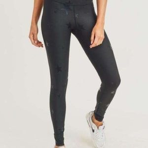 NWT Foil STAR leggings